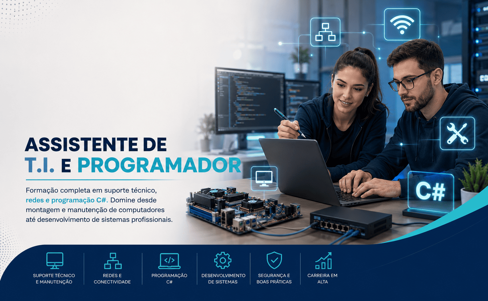 Assistente de T.I. e Programador